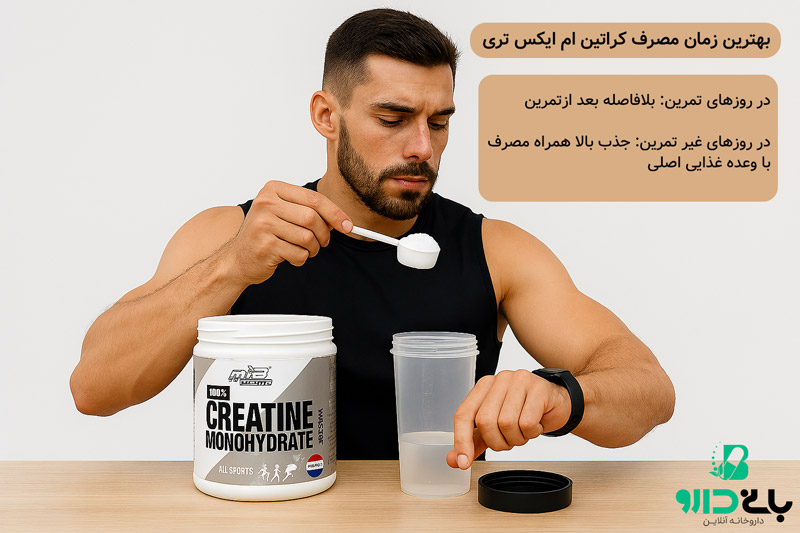 کراتین ام ایکس تری مونوهیدرات کی بخوریم؟