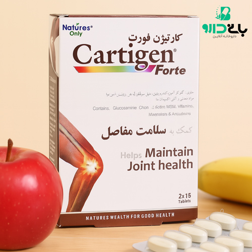 قرص کارتیژن فورت نیچرز برای سلامت مفاصل خانم ها