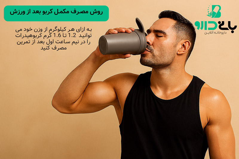 روش مصرف مکمل کربو بعد از ورزش