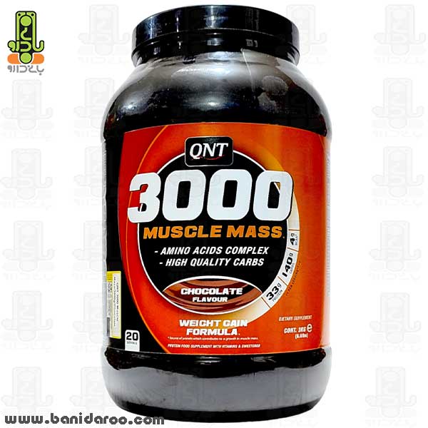خرید پودر ماسل مس 3000 کیو ان تی 4.5 کیلوگرم از داروخانه آنلاین بانی دارو
