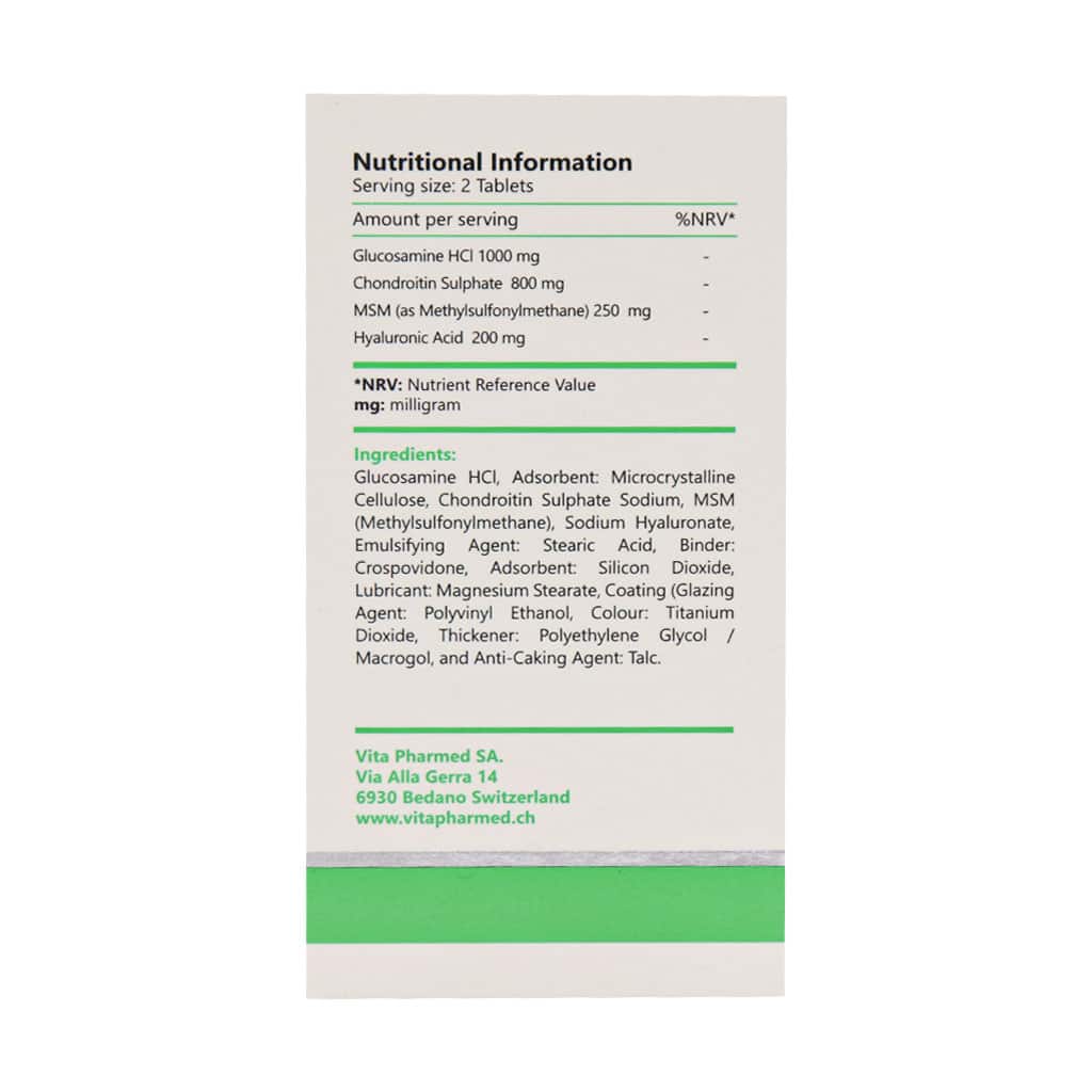 مشخصات قرص جوینت ساپورت ویتالی تون 60 عدد