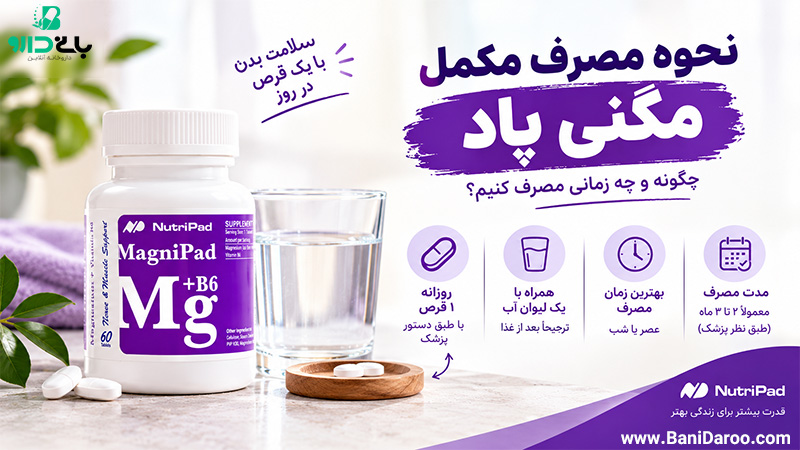 بررسی بهترین زمان و روش مصرف قرص مگنی پاد